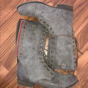 Cute and comfortable combat boots!